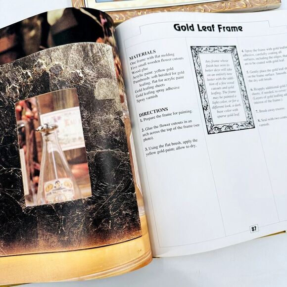 Picture Framing DIY Do It Yourself Craft Book Lot Frame Art step by Step photos - Picture 12 of 16